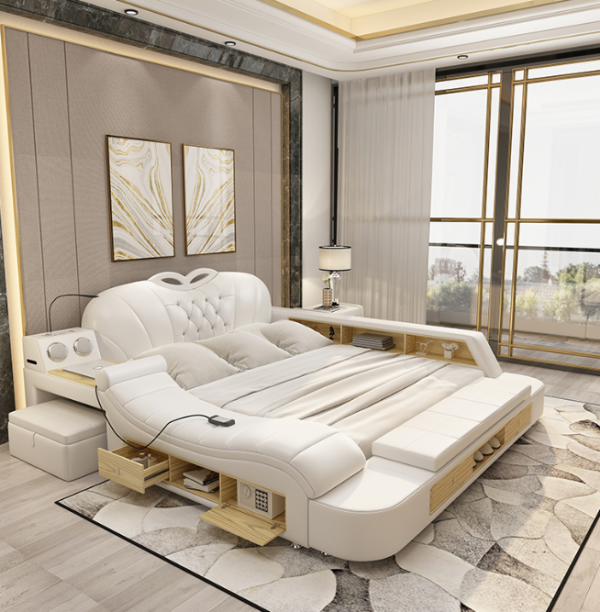 Detail Perabotan dengan Kulit Berkualitas Tinggi